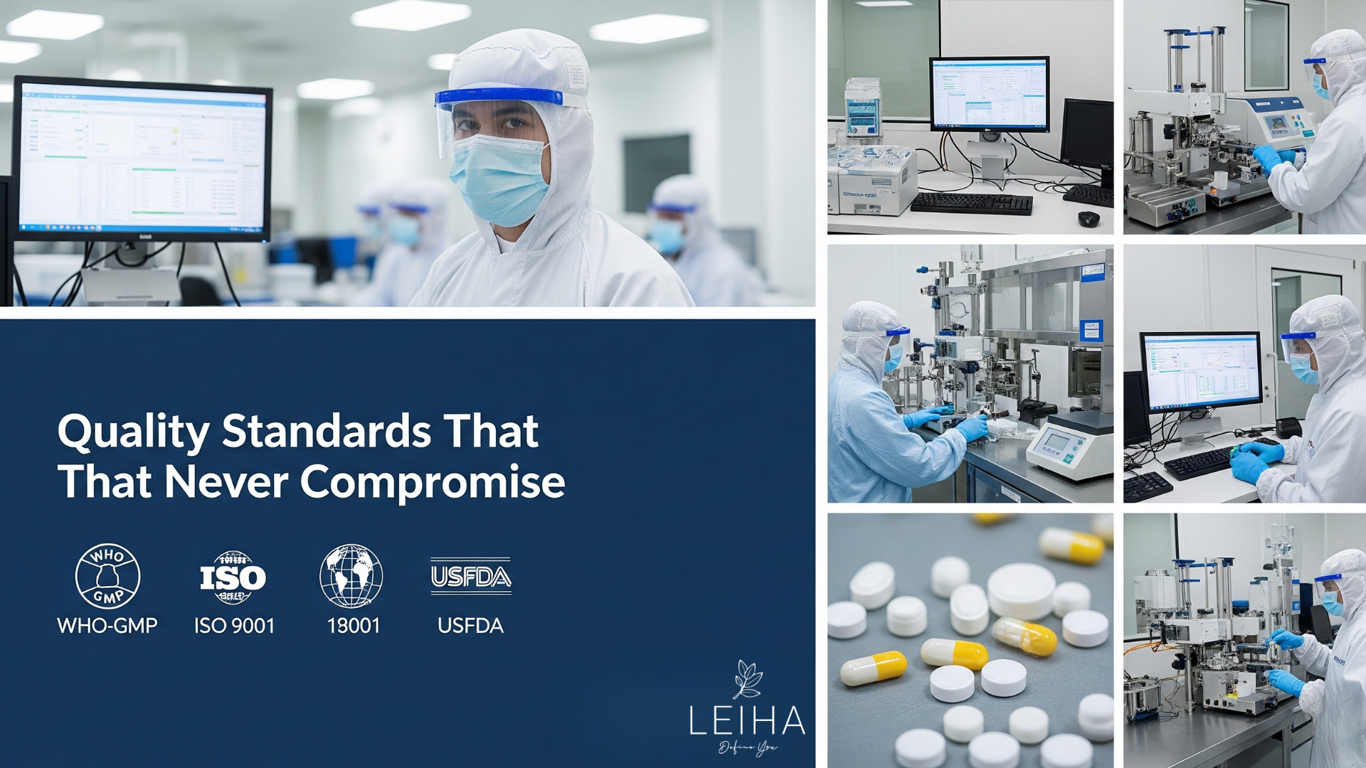 Leiha Pharmaceuticals quality control laboratory